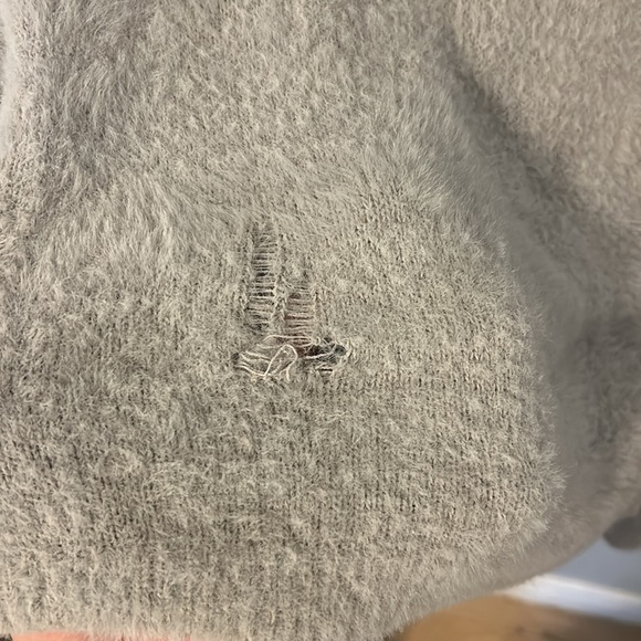 Medium fuzzy grey SUNDAY BEST long sleeve - Picture 2 of 2